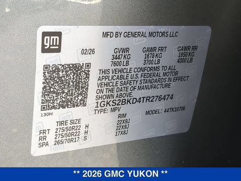 New 2026 GMC Yukon Elevation w/ Elevation Premium Package AWD/4WD image 29