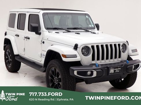 Used 2023 Jeep Wrangler Unlimited Sahara w/ Cold Weather Group image 1