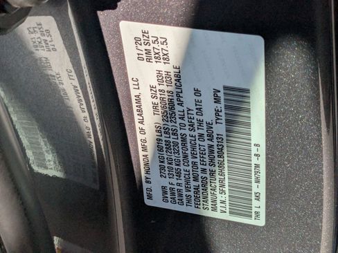 Used 2020 Honda Odyssey Touring image 36