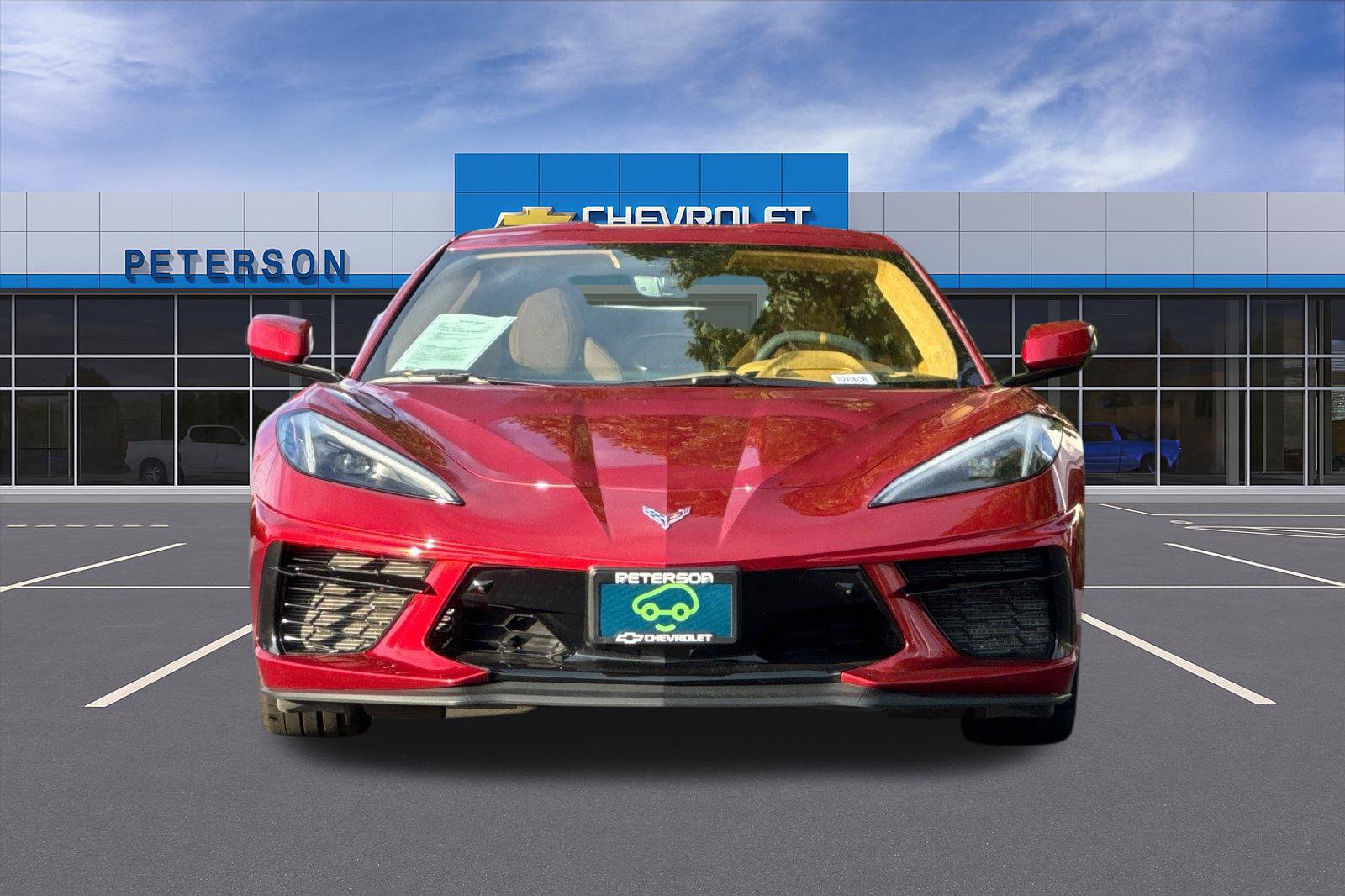 Certified 2023 Chevrolet Corvette Stingray Premium Cpe w/ Chrome Exterior Badge Package RWD image 9