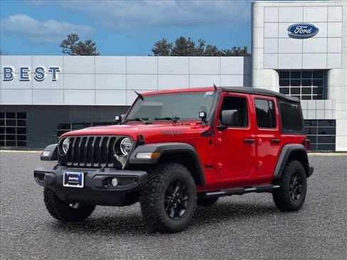 Used 2022 Jeep Wrangler Unlimited Sport image 4