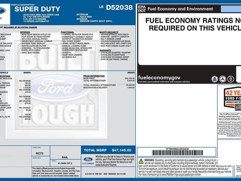 Used 2020 Ford F350 XL w/ Power Equipment Group AWD/4WD image 21