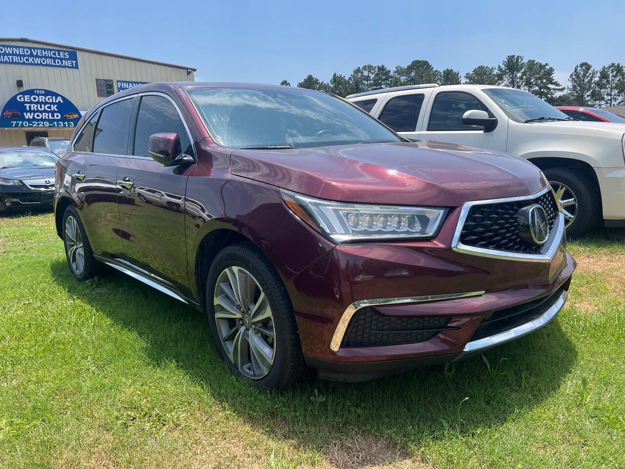 Used 2018 Acura MDX w/ Technology Package FWD image 3