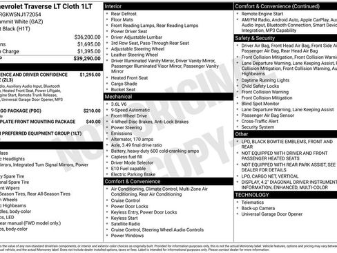 Certified 2022 Chevrolet Traverse LT FWD image 3