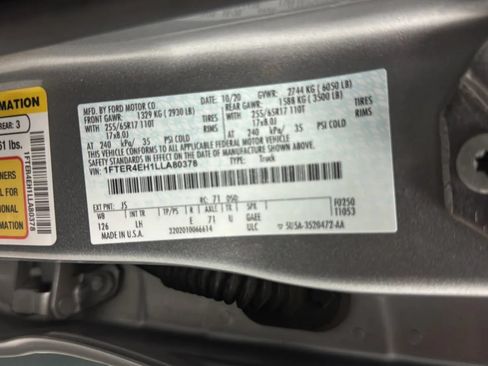 Used 2020 Ford Ranger XL w/ Equipment Group 101A Mid RWD image 23