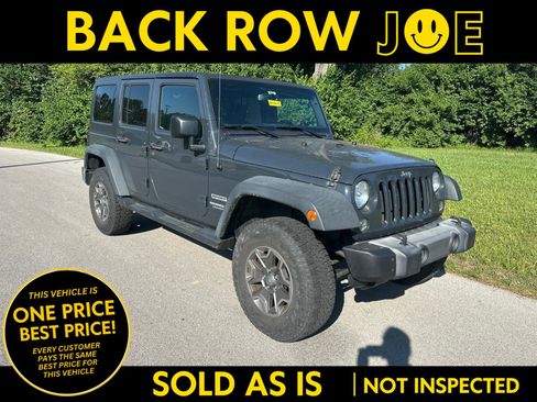 Used 2017 Jeep Wrangler Unlimited Sport w/ Quick Order Package 24S AWD/4WD image 1