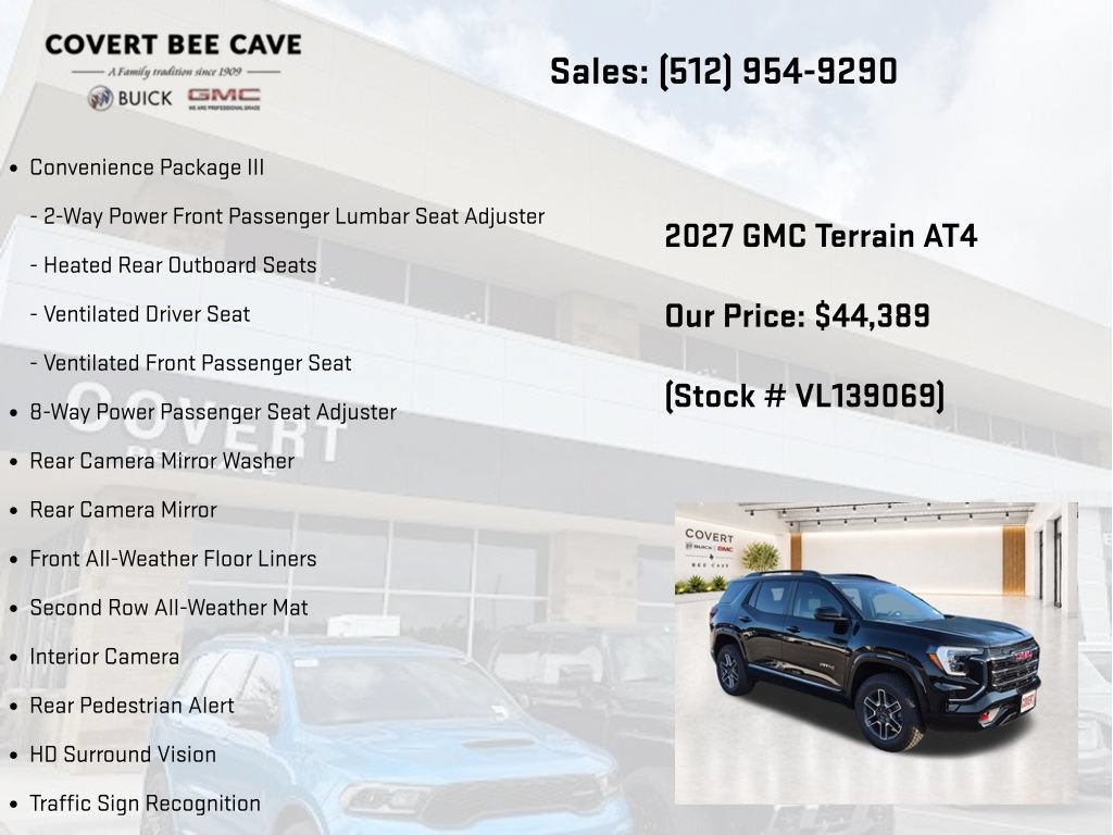 New 2027 GMC Terrain AT4 w/ Convenience Package III AWD/4WD image 12