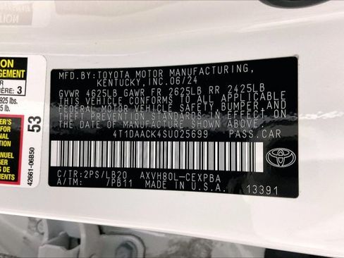 Certified 2025 Toyota Camry XSE w/ Premium Plus Package FWD image 44