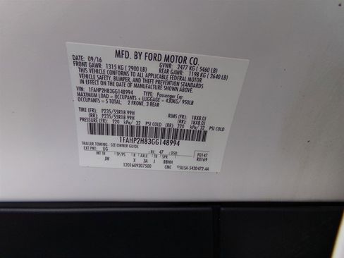 Used 2016 Ford Taurus SEL image 55