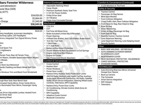 Used 2024 Subaru Forester Wilderness image 3