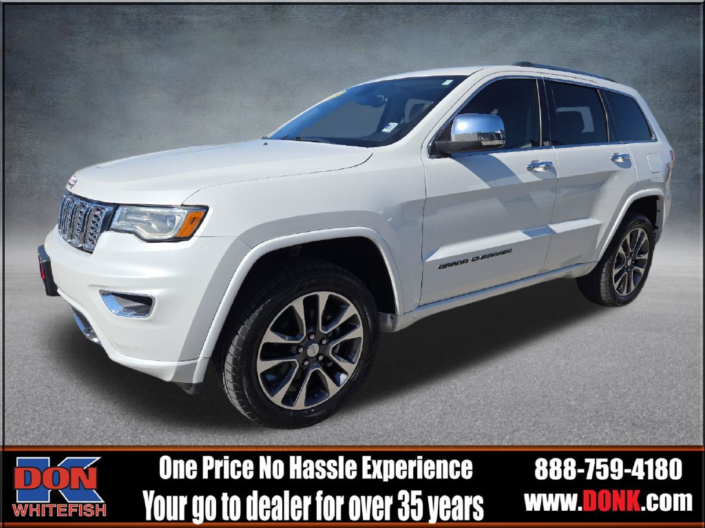 Used 2018 Jeep Grand Cherokee Overland AWD/4WD image 4