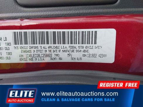 Used 2020 Jeep Grand Cherokee High Altitude RWD image 17