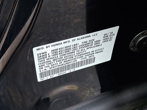 Certified 2018 Honda Pilot EX-L image 27