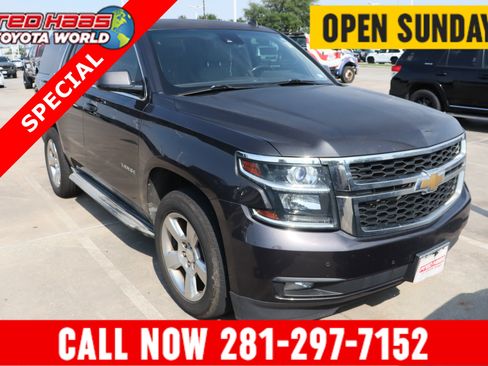 Used 2015 Chevrolet Tahoe LT w/ Luxury Package RWD image 1
