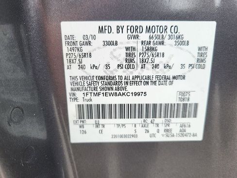 Used 2010 Ford F150 STX AWD/4WD image 27