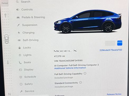 Used 2022 Tesla Model X AWD/4WD image 10