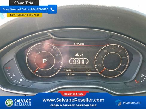 Used 2018 Audi A4 2.0T Ultra Premium w/ 18" Wheel Package FWD image 12