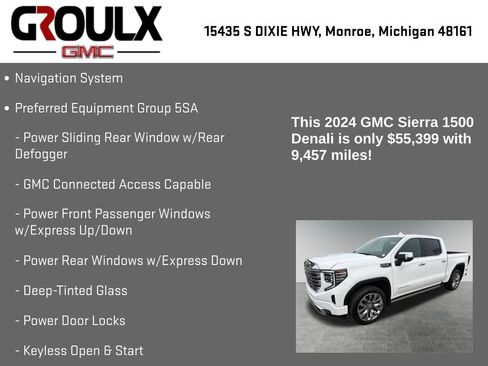 Used 2024 GMC Sierra 1500 Denali AWD/4WD image 8