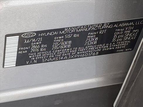Used 2023 Hyundai Santa Fe SE FWD image 24