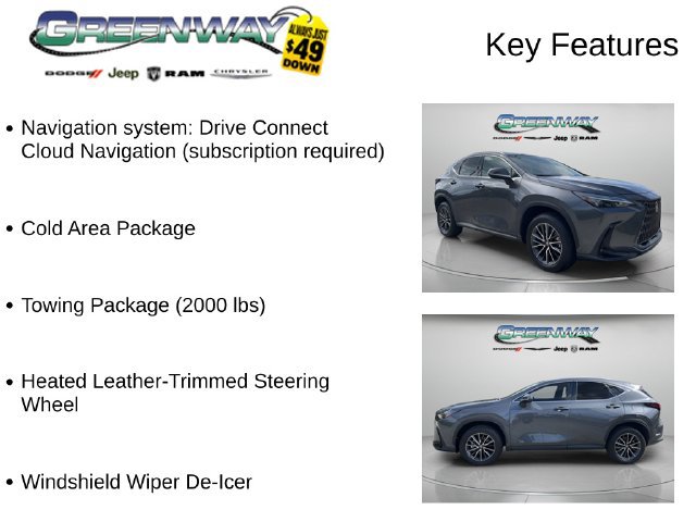 Used 2025 Lexus NX 250 FWD w/ Cold Area Package image 2