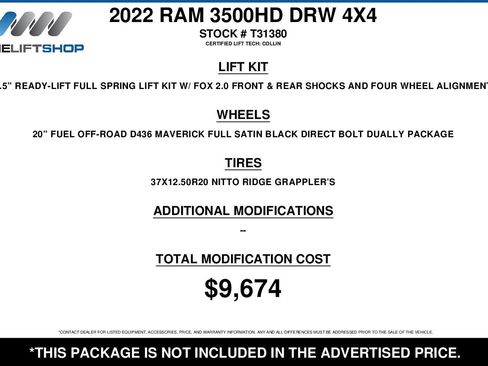 Used 2022 RAM 3500 Limited image 2