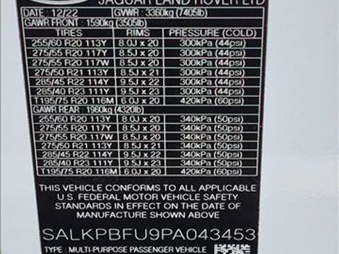 Certified 2023 Land Rover Range Rover Long Wheelbase SE AWD/4WD image 27