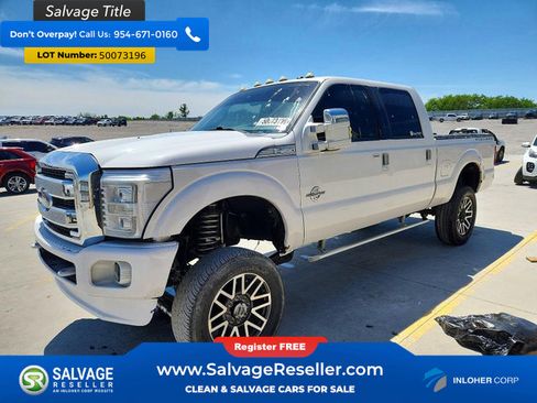 Used 2015 Ford F250 Platinum AWD/4WD image 1