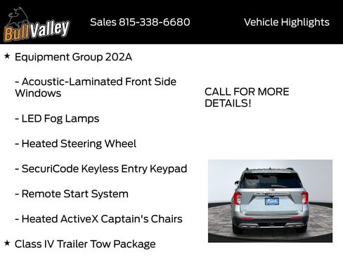 Certified 2023 Ford Explorer XLT w/ Equipment Group 202A AWD/4WD image 9