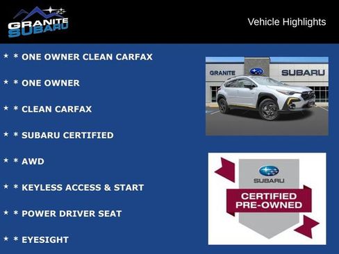 Certified 2025 Subaru Crosstrek 2.5i Sport AWD/4WD image 2