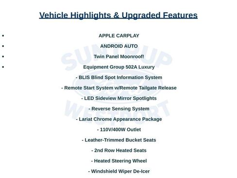 Used 2019 Ford F150 Lariat w/ Equipment Group 502A Luxury AWD/4WD image 4