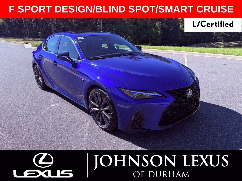 Certified 2025 Lexus IS 350 F Sport RWD image 1