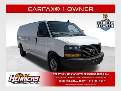 Used 2023 GMC Savana 2500 Extended w/ Driver Convenience Package RWD image 1