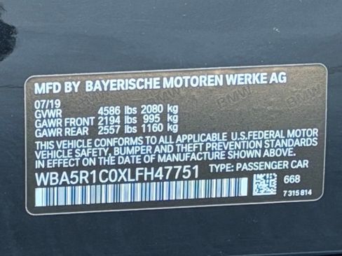 Used 2020 BMW 330i Sedan w/ Driving Assistance Package image 25