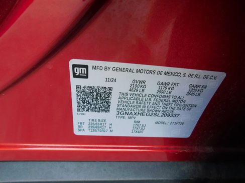 Used 2025 Chevrolet Equinox LT w/ Convenience Package II FWD image 8
