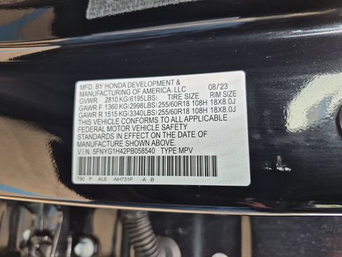 Certified 2023 Honda Pilot EX-L image 34