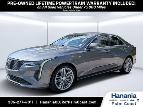 Used 2022 Cadillac CT4 Premium Luxury w/ Climate Package RWD image 7