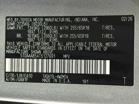 New 2026 Toyota Grand Highlander XLE AWD/4WD image 35