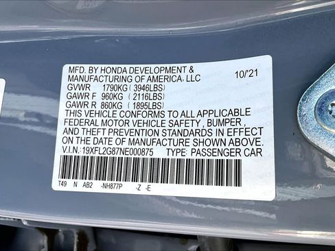 Used 2022 Honda Civic Sport image 35