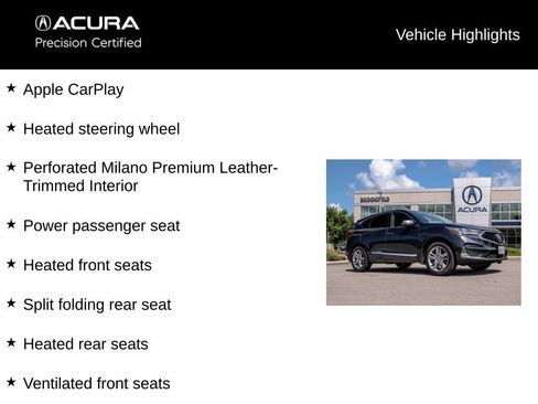 Certified 2020 Acura RDX w/ Advance Package AWD/4WD image 21