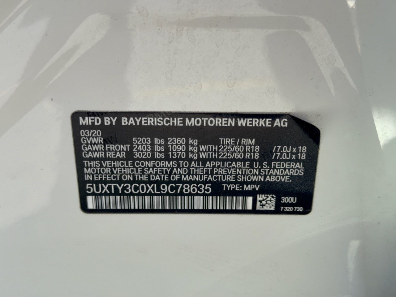 Used 2020 BMW X3 sDrive30i w/ Convenience Package RWD image 31