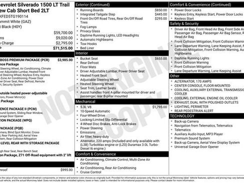 New 2026 Chevrolet Silverado 1500 LT Trail Boss w/ LT Trail Boss Premium Package image 58