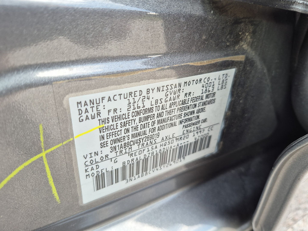 Used 2025 Nissan Sentra SV FWD image 36