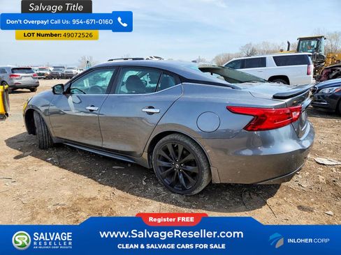 Used 2018 Nissan Maxima SR w/ Midnight Edition image 3