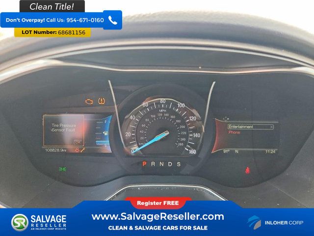 Used 2017 Ford Fusion SE w/ Fusion SE Technology Package FWD image 12