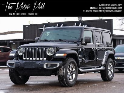 Used 2019 Jeep Wrangler Unlimited Sahara w/ Uconnect 4C Nav & Sound Group