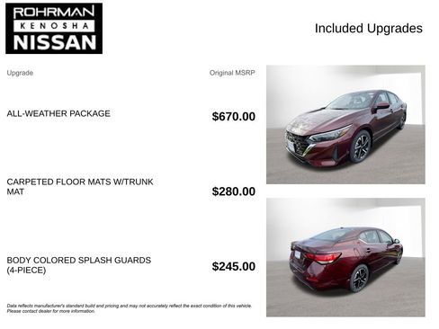 Used 2025 Nissan Sentra SV w/ All-Weather Package FWD image 4