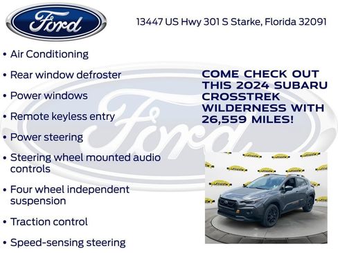 Used 2024 Subaru Crosstrek 2.5i Wilderness w/ Crosstrek Mirror Package AWD/4WD image 25