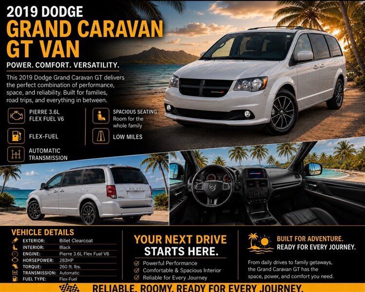 Used 2019 Dodge Grand Caravan GT FWD image 1