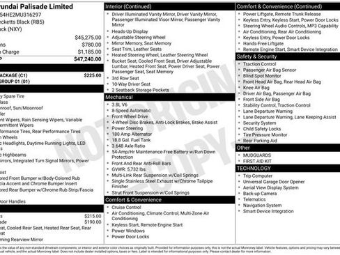 Used 2021 Hyundai Palisade Limited w/ Cargo Package FWD image 6