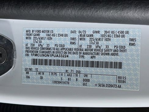 Used 2023 Ford Escape Active w/ Tech Pack #1 image 30